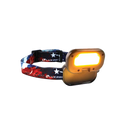 XP405US | 450 Lumen USA Series Rechargeable Flip-up Headlamp, 3 Piece Case