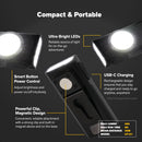 LP151 | Hat and Pocket Compact LED Flashlight, 6 Piece Case
