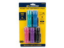LP222-5PK | 100 Lumen Lightweight LED Flashlight, 5 Pack - 6 Piece Case