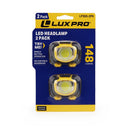 LP305-2PK | 2 Pack LED Headlamp, 4 Piece Case