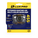LP345v3 Multi-Color Extended Run-Time LED Headlamp, 4 Piece Tray