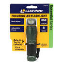 LP831v2 | 350 Lumen Focusing LED Flashlight - Various Colors, 8 Piece Case