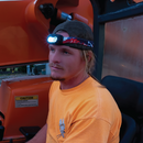 XP405US | 450 Lumen USA Series Rechargeable Flip-up Headlamp, 3 Piece Case
