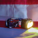 XP405US | 450 Lumen USA Series Rechargeable Flip-up Headlamp, 3 Piece Case