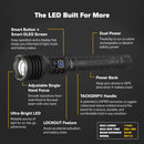 XP713 | Pro Series 11600 Lumen LED Flashlight, 3 Piece Case