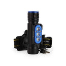 XP780 | 1500 Lumen Rechargeable Headlamp, 4 Piece Case