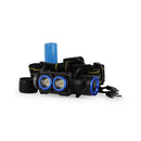 XP782 | 3000 Lumen Rechargeable Headlamp, 4 Piece Case