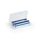2 18650 Rechargeable Lithium-ion Batteries and Storage Box, 12 Piece Case