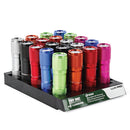 LP250 Compact Extreme-9 Flashlight, 20 Piece Tray, Assorted Colors
